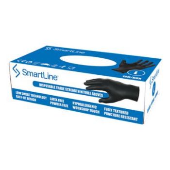 Picture of SmartLine Nitrile Gloves  L  (Box 100)